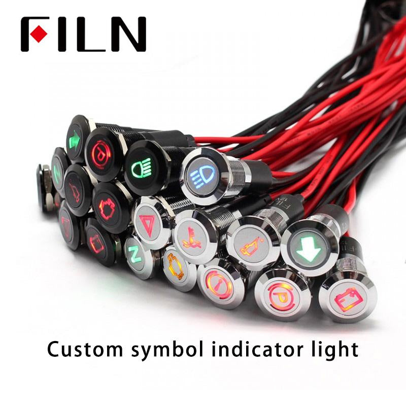 Car Problem Indicator Lights Insufficient Washing Liquid