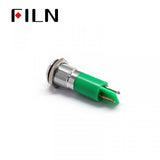 14MM Green Door LED AC 220V LED Indicator Light