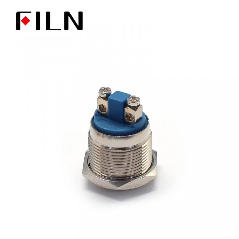 19MM 10A 110V Screw Feet Exit Push Button Switch Bottom