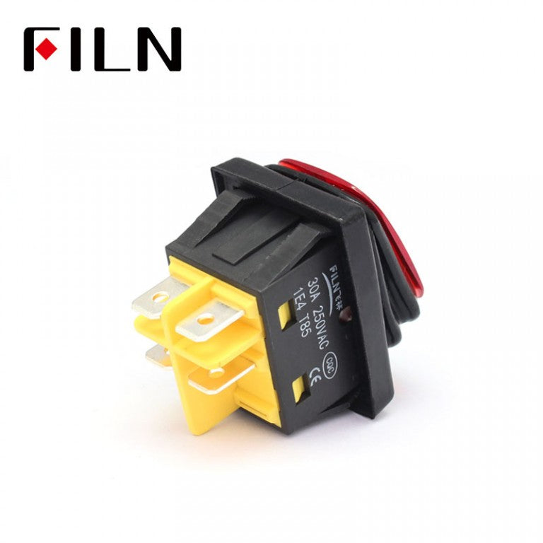 FILN 4 Pin IP67 Waterproof Rocker Switch On Sale