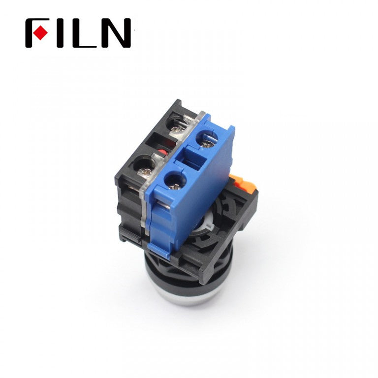 Blue Illuminated Vandal Latching Push Button Electric Switch Online Shop