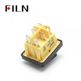 FILN Illuminated 250V IP67 Stainless Steel 6 PIN Rocker Switch Price