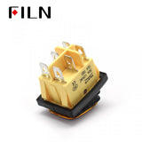 kcd4 on-on 110V yellow 6pin momentary rocker switch Bottom