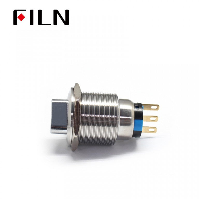 22MM LED Metal Rotary Latching 2 Step Push Button Switch China