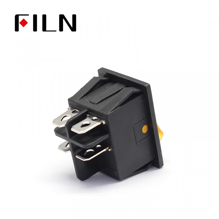 FLIN 250V 15A 4 PIN Affordable LED Light Rocker Switch Shop Now