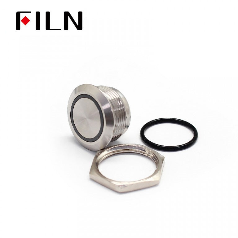 19MM Round 4pin Momentary LED Red Push Button Switch Details