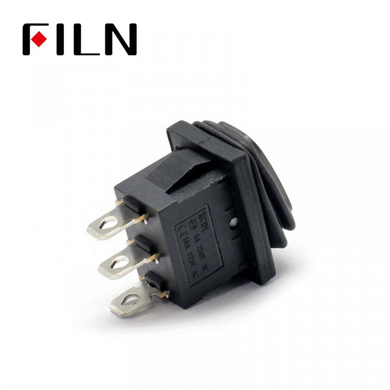 FILN Double Rocker Switch 3pin ON-OFF-ON 6A 240V No lights Price