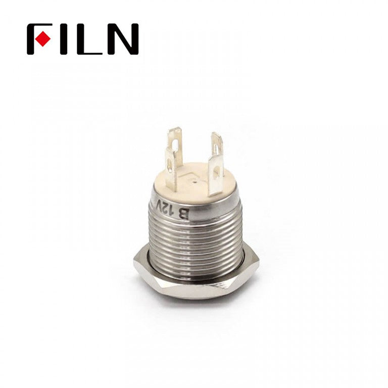 16MM 4PIN 12V 10A Waterproof Push Button Switch Bottom