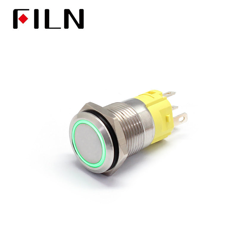 16mm 6V 12V 110V 220V LED Push Button Switch Ring LED shop now