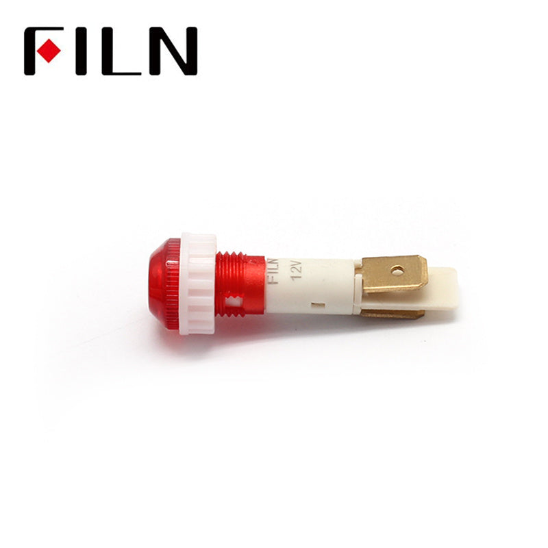 10mm 6v led Cable reel plastic indicator light Red