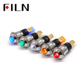 220V 14MM BULE 6.3PIN new led metal indicator light Best Price