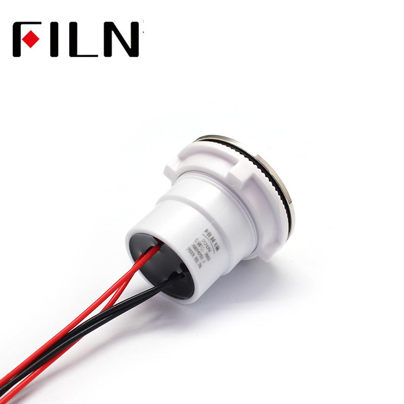 30MM IP67 24V Red Green Good Price Illuminated Push Button Switch In Sale