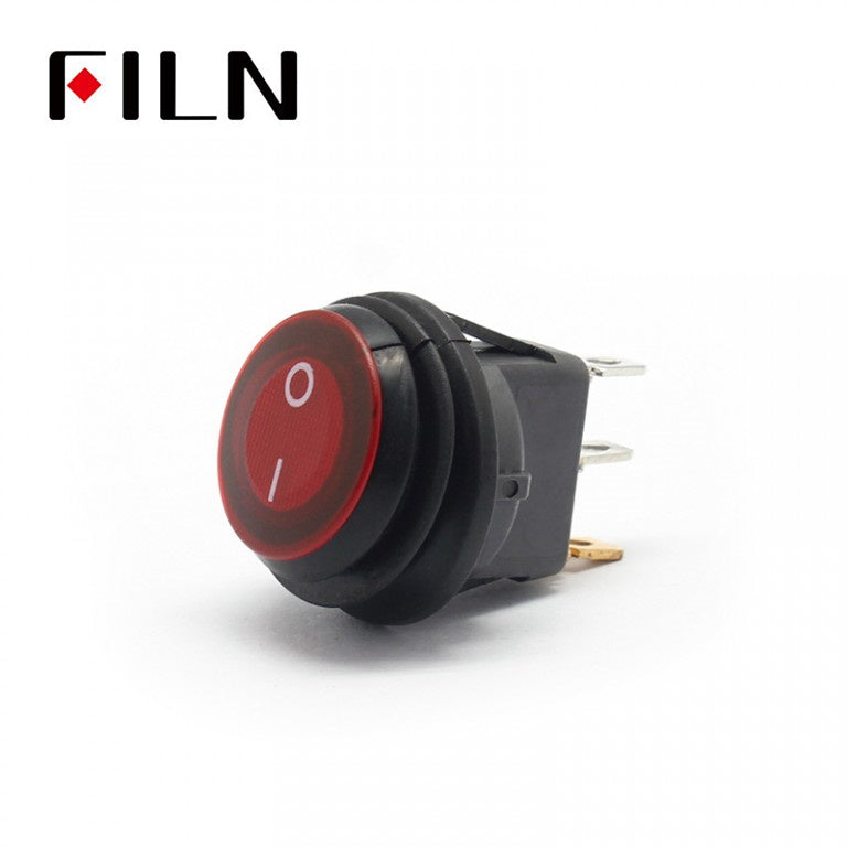 Red Rocker Switch 3PIN LED IP67 12V 30A Boat Panel Switch Online Shop