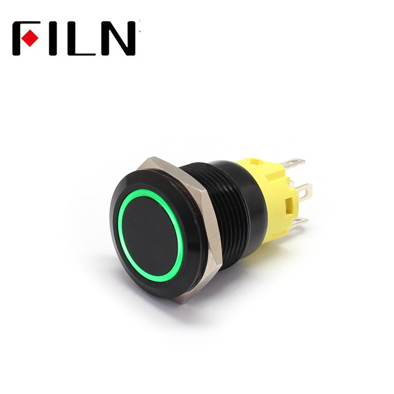 LED waterproof stainless steel button switch