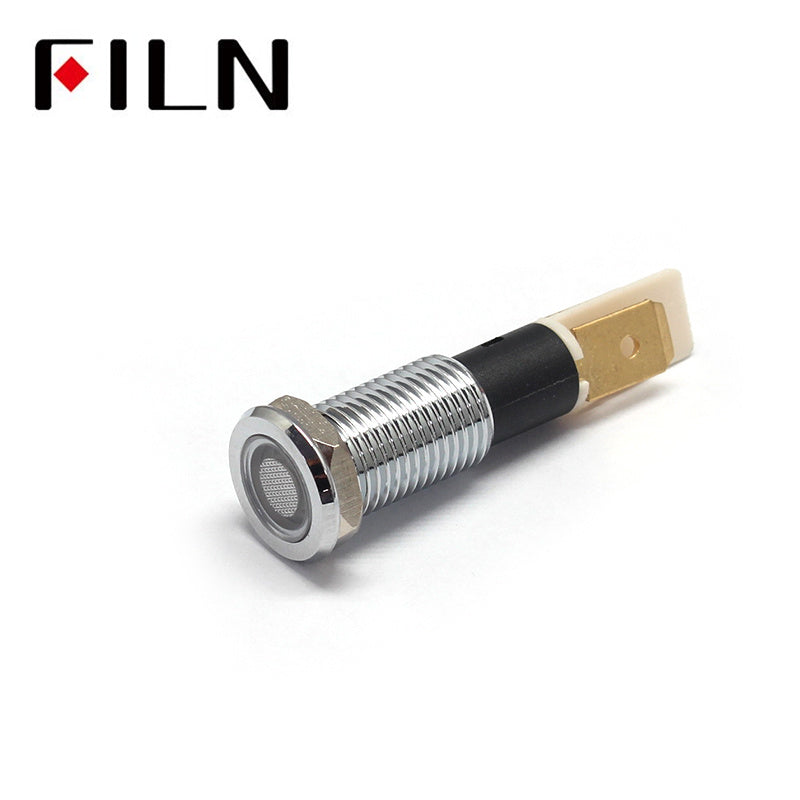 10MM 120V LED AC POWER INDICATOR LIGHT White