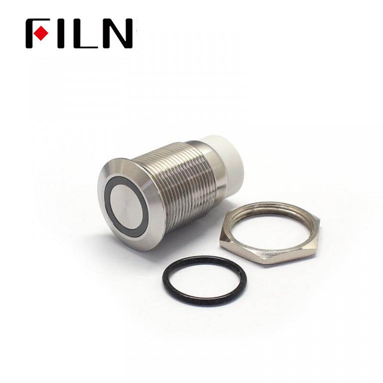 19mm RJ9 3V Custom White Push Button Switch Details