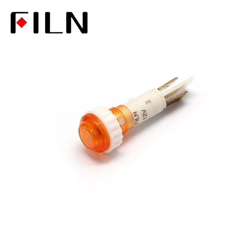 10MM 12V GREEN LED DISINFECTION CABINET INDICATOR LIGHT Orange