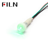 10mm Red Green Two Colors 24VAC Indicator Light Green