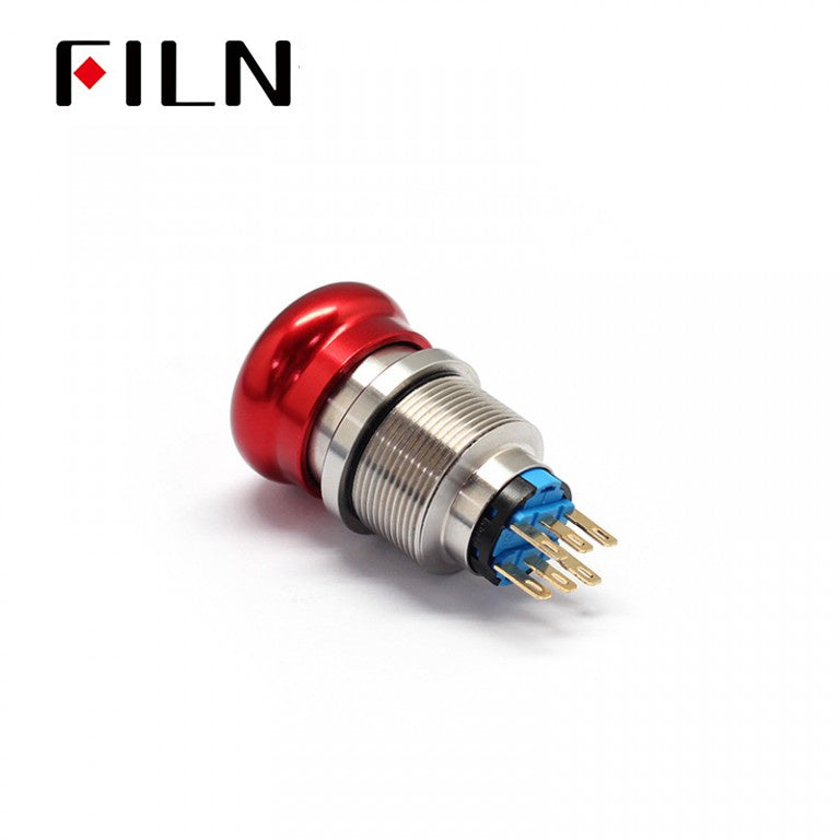 22mm Emergency Stop Button Switch Metal Push Button Switch For A Latching Switch Price