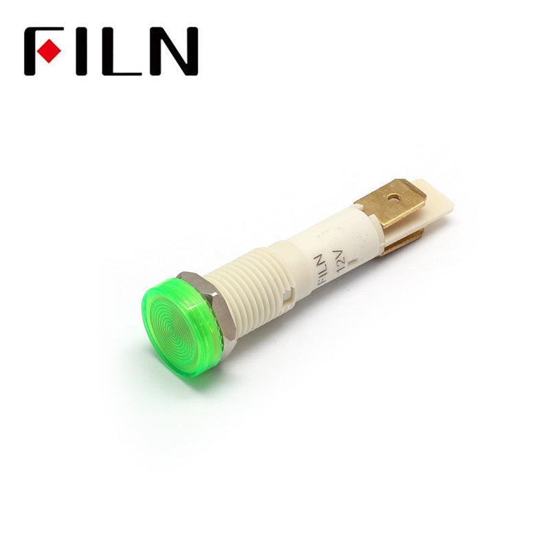 10mm 48v led plastic signal indicator light lamp Green