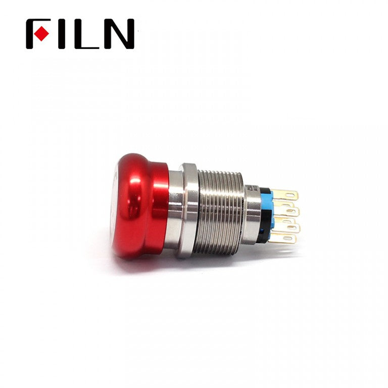 22mm Emergency Stop Button Switch Metal Push Button Switch For A Latching Switch Online Shop