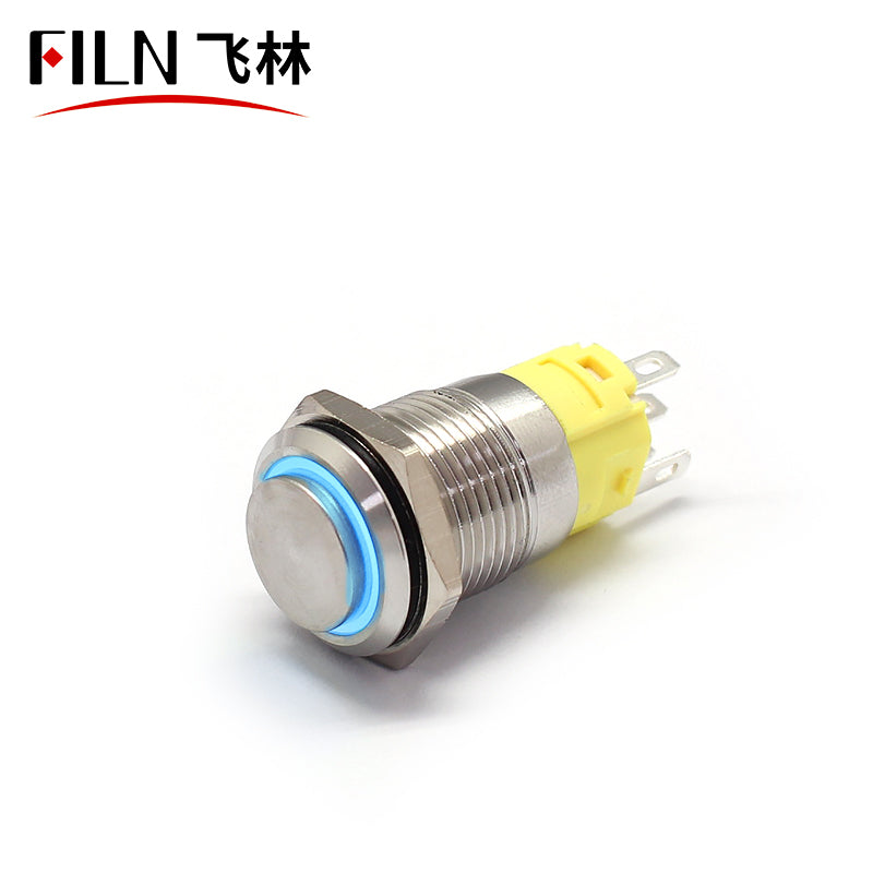 FILN 16mm High head Momentary latching ring led On Sale