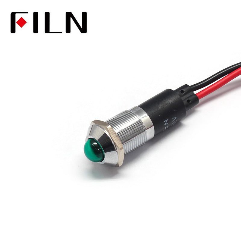 Filn 12MM Metal LED 5V Indicator Light China