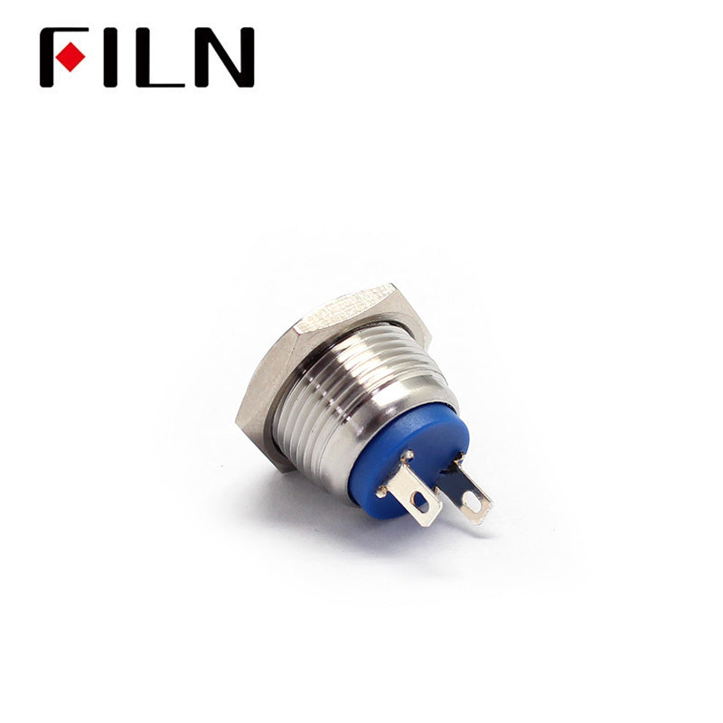 16MM stainless 2P momentary ul METAL push button switch Online Shop