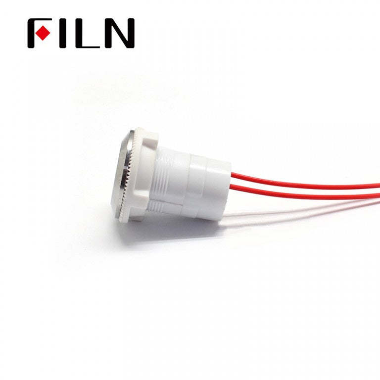 FLP30 30mm Indicator Light Double Color Plastic LED With Wire Flat Head Ring On Sale