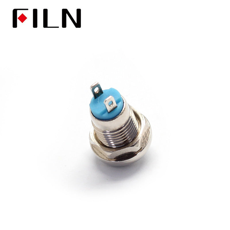 10MM Mini 3V Red Momentary Normally Open Push Button Switch Bottom