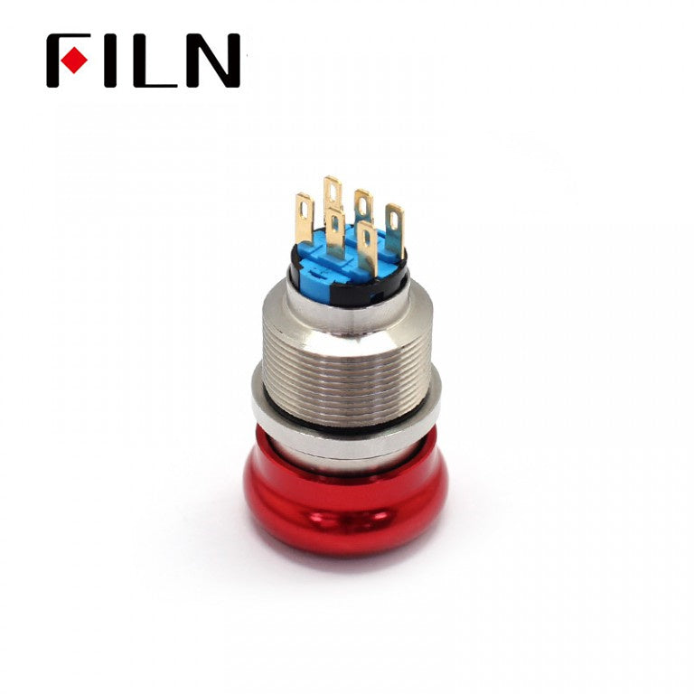 22mm Emergency Stop Button Switch Metal Push Button Switch For A Latching Switch Bottom