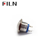 16MM stainless 2P momentary ul METAL push button switch Parts